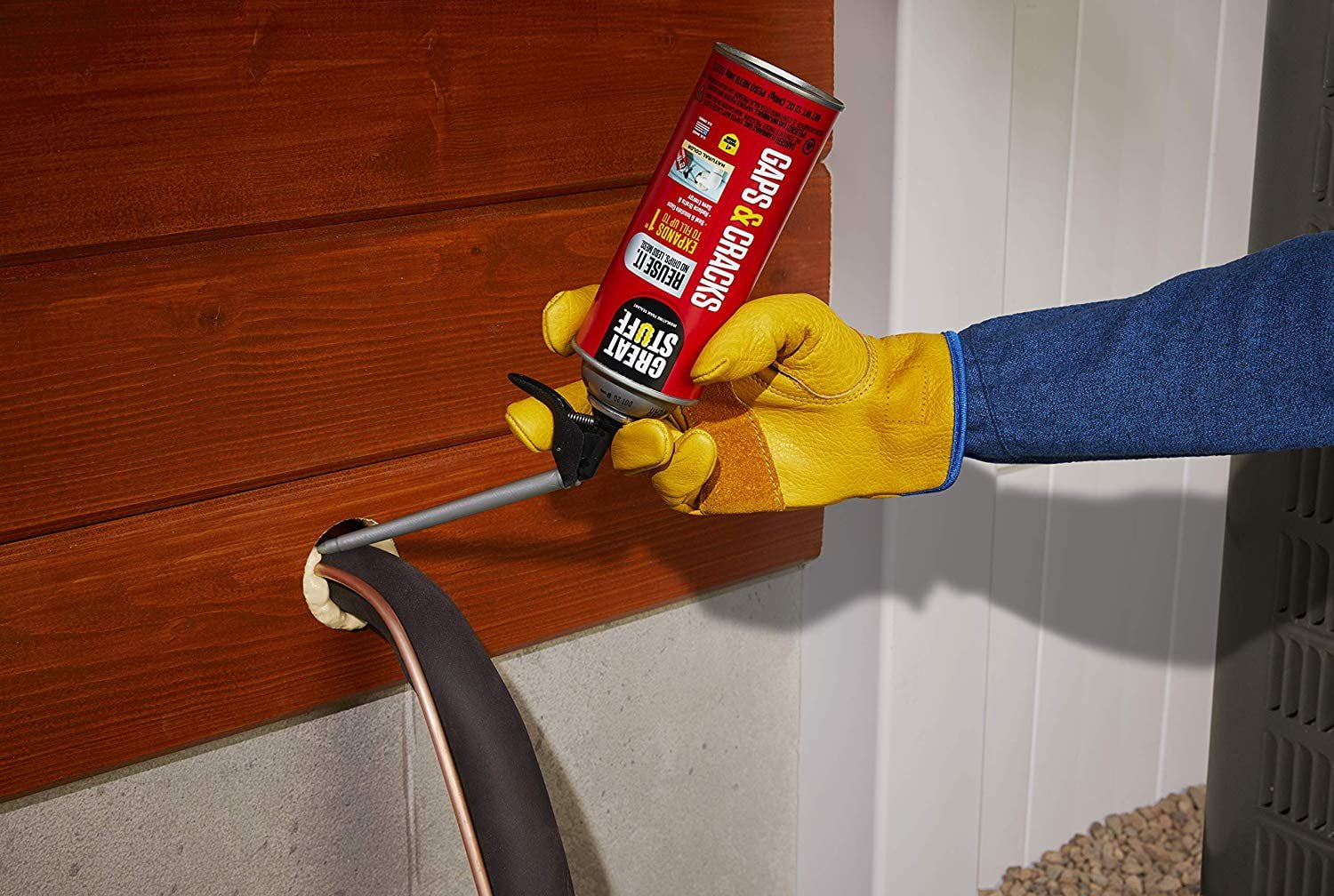 Great Stuff Smart Dispenser Expanding Foam Sealant, Gaps & Cracks, 12 oz