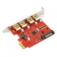thumbnail image 3 of Riser Card, Expansion Card For Computer Expansion Card, Converter Card 4-Port Adapter Card, For  XP For Vista, 3 of 8