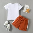 thumbnail image 1 of Vedolay Short Sets For Boy Casual Toddler Boy Clothes 2 Piece Summer Outfit Polo Shirt + Shorts Set,White 6-12 Months, 1 of 5