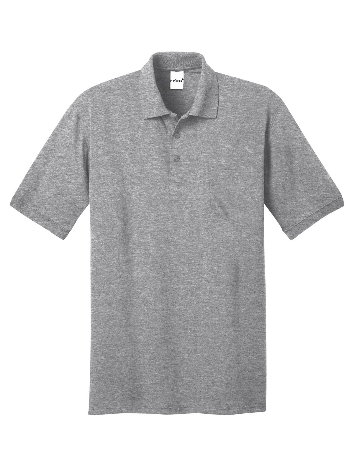 Mafoose Mens Core Blend Jersey Knit Pocket Polo Shirt