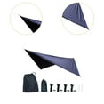 thumbnail image 6 of Dualoai Camping Tarp Accessories Lightweight Hammock Canopy for Picnic Travel Hiking Black, 6 of 9