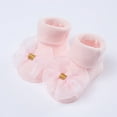 thumbnail image 5 of Cathalem Baby Girl Newborn Socks Newborn Baby-girls Socks and Infant Toddler Ankle Socks (Pink,0 Months), 5 of 6