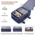 thumbnail image 2 of UKEIN Carry On Luggage 20 Inch Hardside Suitcase with YKK Zippers TSA Lock and Spinner Wheels Luggage Sets with Travel Backpack 3 Packing Cubes for Men Women, 2 of 8