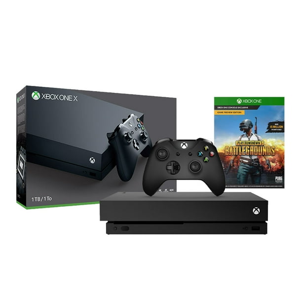 Microsoft Xbox One X Used 1TB Black 4K Ultra HD Console