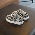 thumbnail image 4 of piuwrlz Toddler Sneakers for Girls Flat Shoes Gray Size 26, 4 of 7