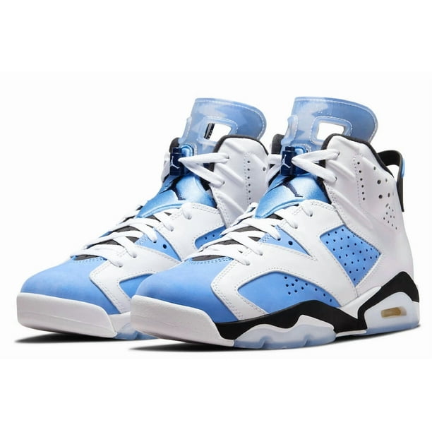 A i r-Jor-dan 6 Retro "UNC" University Blue/White/Black CT8529-410 Size 10 NEW