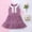Purple, variant on Tbopshirt Toddler Clothing,Toddler Kids Baby Girls Lace Ribbed Sleeveless Bowtie Princess One-piece Dress