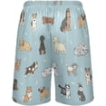 thumbnail image 3 of GZHJMY Dog Pajama Pants Short for Men, Lounge Pants Lightweight Men Pajama Bottoms with Drawstring Pockets, Christmas New Year Birthday Gifts, Large, 3 of 7