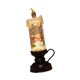 thumbnail image 3 of Vela de bola de nieve navideña, velas brillantes con agua, velas giratorias para decoración del hogar, velas sin llama para Navidad, decoraciones Muñeco de nieve, 3 of 8