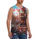 thumbnail image 2 of Fotbe fairy-tale-world-with-delicious-candy Men's Camiseta sin Mangas Estampada para Hombres, Playera Casual para Gimnasio, Entrenamiento, Playa-3X-Large, 2 of 7