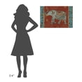 thumbnail image 4 of Global Gallery's 'Elephant Caravan IIM' by Daphne Brissonnet Stretched Canvas Wall Art, 4 of 4
