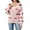 Pink, variant on Arlun Christmas Cardigan Sweaters for Women Funny Santa Claus Pattern Button down Long Sleeve Outwear 2025 New Xmas Printed Open Front Loose Cozy Cardigan Coat Pink XL