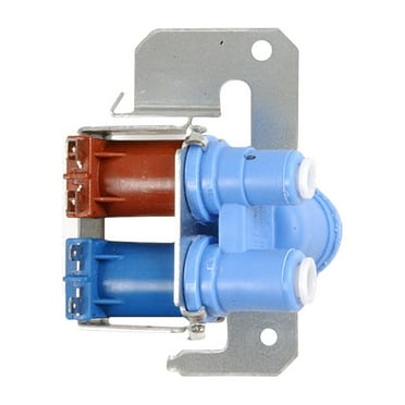 GE WR57X10051 Ice Maker Double Solenoid Water Valve , White - Walmart.com