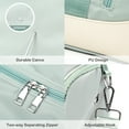 thumbnail image 2 of Sports Gym Bag, Travel Duffel Bag with Wet Pocket & Shoes Compartment Weekender Bag for Women and Men，Green, 2 of 6