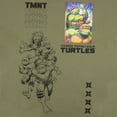 thumbnail image 5 of Nickelodeon Teenage Mutant Ninja Turtles Boys T-Shirt & Shorts with Lenticular Image Changing Patch 2-Piece TMNT Set for Kids (Size 4-10), 5 of 15