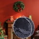 thumbnail image 5 of Sided Transparent 24in Christmas Wreath Christmas Ring Storage Bag PVC, 5 of 6
