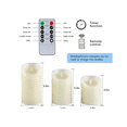 thumbnail image 2 of Velas Led Sin Llama Con Batería Recargable A Control Remoto Xtellar amarillo, 2 of 4