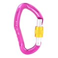 thumbnail image 3 of Carabiner,   Without Burrs Locking Carabiner 705 Aluminium Alloy Spring Loaded Door  For Hiking For Traveling For Outdoor Activity, 3 of 8