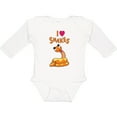 thumbnail image 3 of Inktastic I Love Snakes Boys or Girls Long Sleeve Baby Bodysuit, 3 of 5
