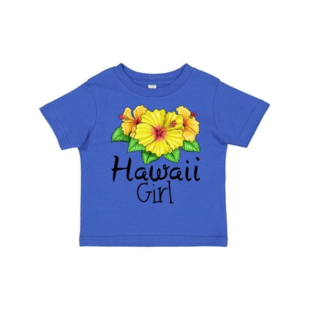 

Inktastic Hawaii Girl- Hibiscus Flowers Girls Toddler T-Shirt