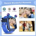 thumbnail image 3 of Allspin Smart Watch for Kids ,Boys Girls Kids Smartwatch with 2 Camera 24 Games Pedometer MP3 Music Player Video Recorder,for Birthday Gift Children 5+ Years(Blue), 3 of 8