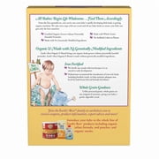 Earth's Best Organic Multi-Grain Baby Infant Cereal 4+ Months, Whole Grain Oats Spelt Barley, Clean Label, Non-GMO, Iron Fortified, 8 oz Box