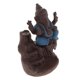 thumbnail image 1 of Cerámica Dios Humo Retroceso Quemador de Palos Titular Mekditating Ornamento Craft Modelo Azul b, 1 of 8