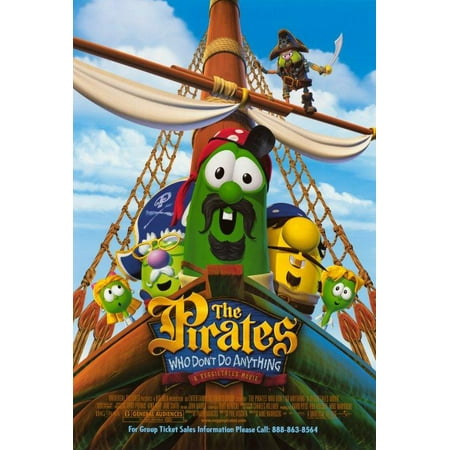 The Pirates Who Don't Do Anything: A Veggie Tales Movie POSTER (27x40) (2008)