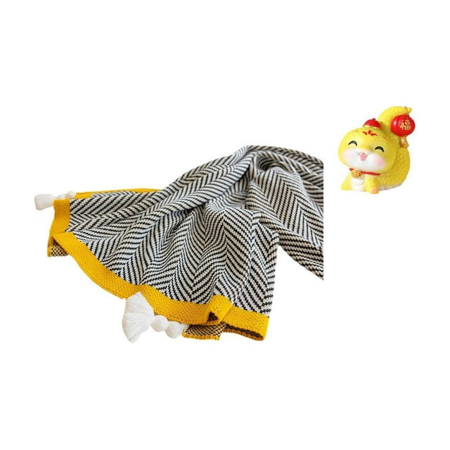 Manta De Granja A Rayas Con Figura De Serpiente De Resina De Dibujos Animados, Adorno Decorativo Para Dormitorio, Sofá, Cama, Silla Y Decoración Del Hogar, Regalo