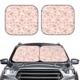 thumbnail image 2 of Saiise Chicken And Goose for Foldable Car Sun Shades (2-Pack) Offer Sun Protection with an Easy-fold Design for Convenient Windshield Shading-Medium, 2 of 6