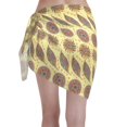 thumbnail image 2 of KLL Bohemia Print Women's Sarong Coverups Short Bathing Suit Wrap Skirt Beach Wrap Swimsuit Cover Ups, 2 of 6