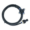 thumbnail image 2 of Outdoor Garden Standing Spray System | Fine Atomization Watering Kit | Rust-Resistant Plastic | Adjustable Rotation | Multi-Use: Flowers, Car Wash, Cleaning | 2.5M Length | 1 Sprayer Included, 2 of 7