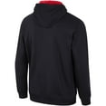 thumbnail image 3 of Men's Colosseum Black NC State Wolfpack Half-Zip Hoodie, 3 of 3