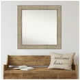 thumbnail image 6 of Amanti Art Custom Wall and Bathroom Mirror (32 x 32 in.), Trellis Silver Frame, 6 of 7
