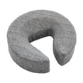 thumbnail image 1 of Almohada de cuna facial de espuma viscoelástica, ergonómica, suave, cómoda y transpirable. Gris oscuro, 1 of 8