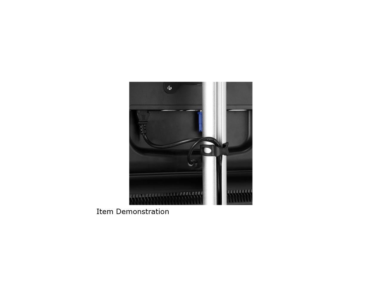 Atdec Visidec VFS-DV Freestanding LED/LCD Vertical Dual Monitor Stand