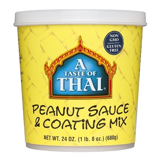 Thai Peanut Sauce, Premium Peanut Sauce 24 fl. oz. (One Box)