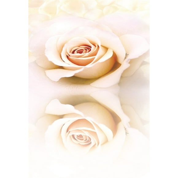 EREHome Polyester Fabric 5x7ft Girl Photography Studio Backdrops Toddler Photo Shoot Background Elegant Roses Blooming Flowers Plain Colour Themed Drops Children Kid Artistic Portrait Scene Video Props Digital