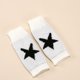 thumbnail image 1 of Guantes de punto Y2k 2024, guantes de estrella de medio dedo, guantes de invierno cálidos de lana con pentagrama, suaves, sin dedos, guantes emo, mitones preppy, 1 of 5
