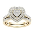 thumbnail image 2 of Anillos De Promesa De Corazón De Amor Para Mujer, Anillo Conmemorativo, Anillo De Diamantes De Imitación A La Moda, Accesorios De Joyería De Lujo Para Mujer, Regalos Serendint AP006150-01, 2 of 6
