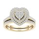 thumbnail image 2 of Anillos De Promesa De Corazón De Amor Para Mujer, Anillo Conmemorativo, Anillo De Diamantes De Imitación A La Moda, Accesorios De Joyería De Lujo Para Mujer, Regalos Yuarrent AP006150-01, 2 of 6