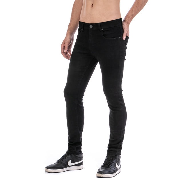 Pantalón Jeans Mezclilla Stretch Opps Jeans Hombre Negro Skinny Opp´s Jeans 201001-DC026