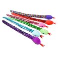 thumbnail image 5 of SET OF 2 - 16" Plush Snake with Mermaid 2 Color Reversible Sequin Scales - Stuffed Sensory Fidget Toy (Random Colors), 5 of 7