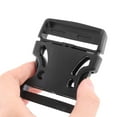 thumbnail image 5 of Unique Bargains 2' Black Spare Parts Packbag Plastic Side Quick Release Buckle, 5 of 5