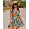 thumbnail image 4 of EKOUAER Womens Bathing Suit Cover Up Summer Swim Beach Spaghetti Strap Swimwear Sexy Swimsuit Coverup, 4 of 6