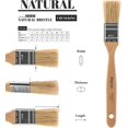 thumbnail image 3 of Escoda Natural Chungking Bristle Brush - Single Thickness, Size 24, 3 of 5