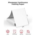 thumbnail image 2 of Papel térmico Phomemo US Letter, papel térmico continuo Phomemo M08F, compatible con COLORWING M08F-, 2 of 7