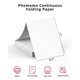 thumbnail image 3 of Papel térmico Phomemo con forma de carta estadounidense plegable, 216 x 279 mm, 100 hojas, 3 of 9