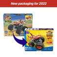 thumbnail image 7 of MEGA Hot Wheels Tiger Shark Monster Truck Building Set with 1 Figure (187 Pieces), 7 of 7