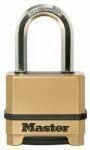 RESET 304 Stainless Steel Discus Padlock With 3 Keys - Waterproof Outdoor Lock For Shed, Locker, Gate